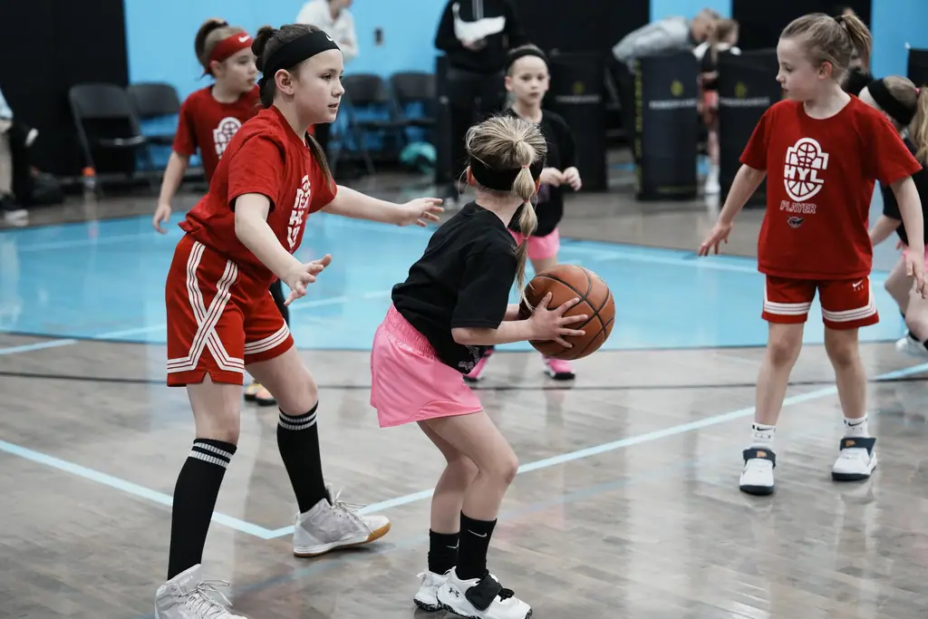 Young players in a small-sided game